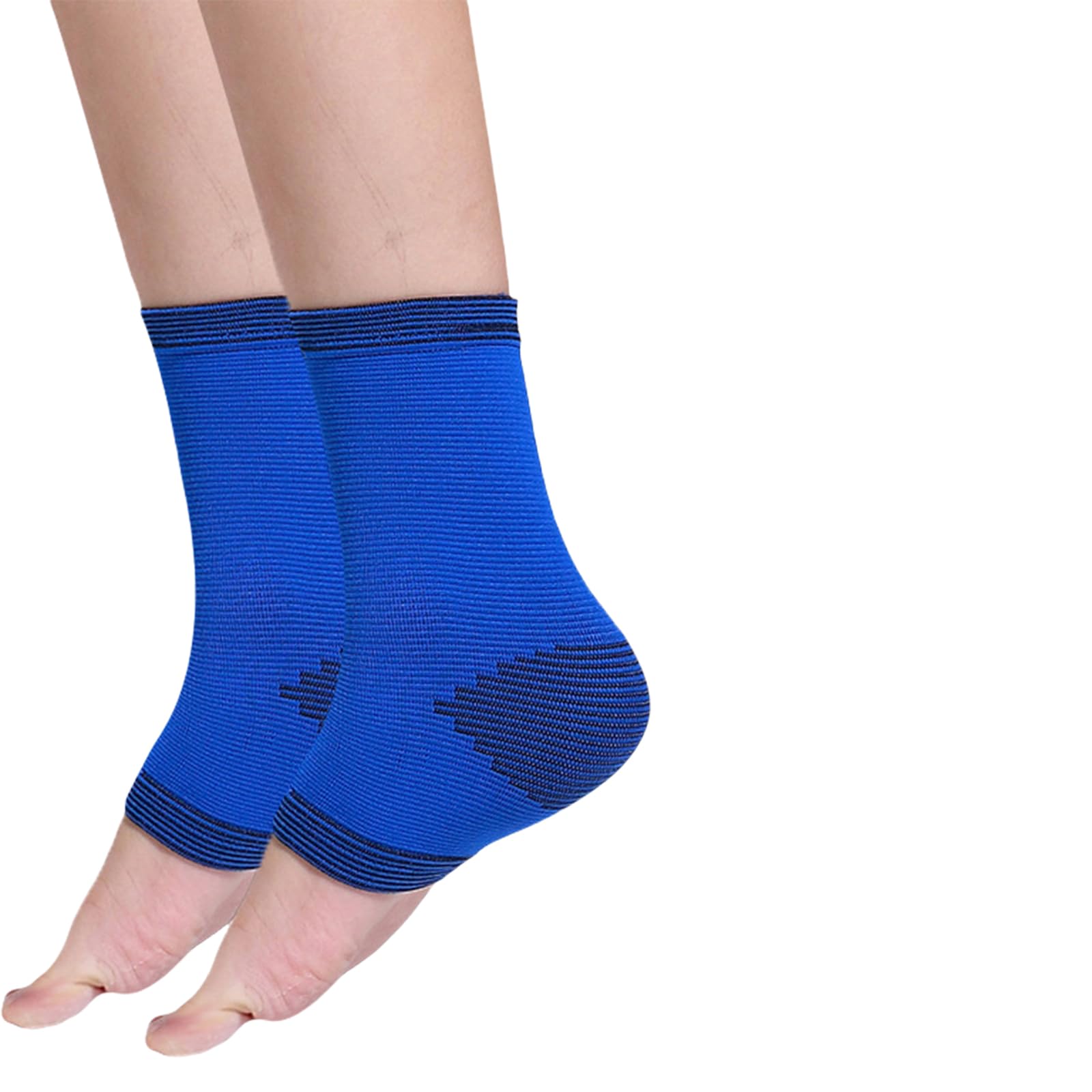 CAZSTYK Kids Ankle Brace Compression Foot Sleeves with Arched Breathable Ankle Compression Sock for Basketball Football Arched Sleeves Children