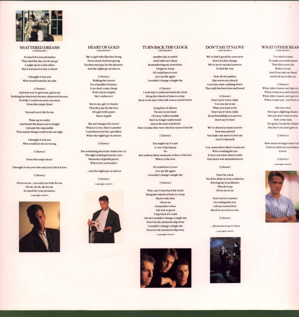 Johnny Hates Jazz / Turn Back The Clock
