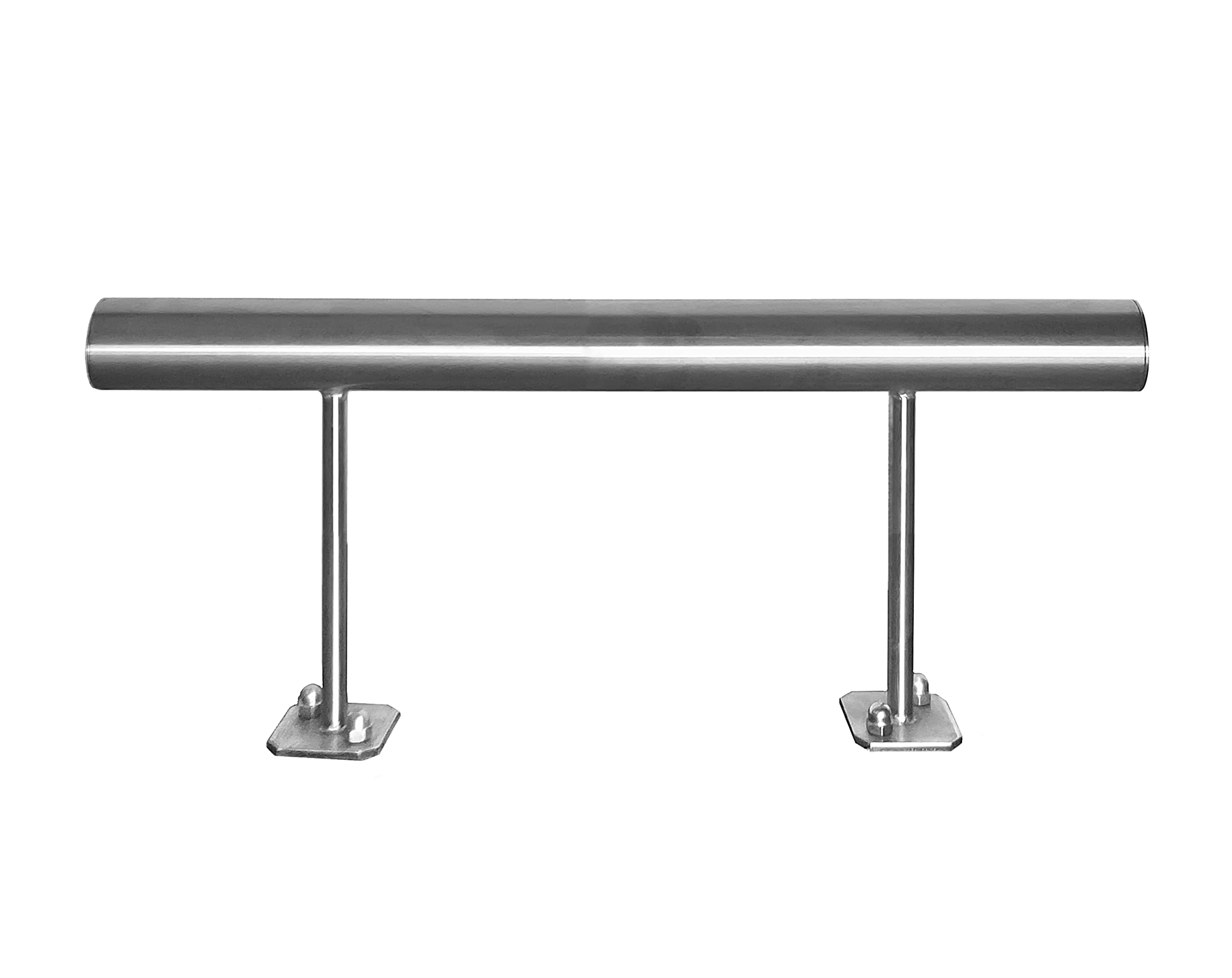 Fußstütze aus Edelstahl | Fußablage für Theken Bars Büro Friseursalons Beauty Spa Nail Massage (100cm x 19cm (Breite x Höhe))