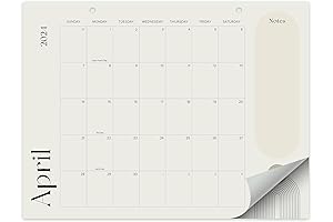 Aesthetic Desk Calendar 16x12: Perfect Organizer from 2024 to 2025