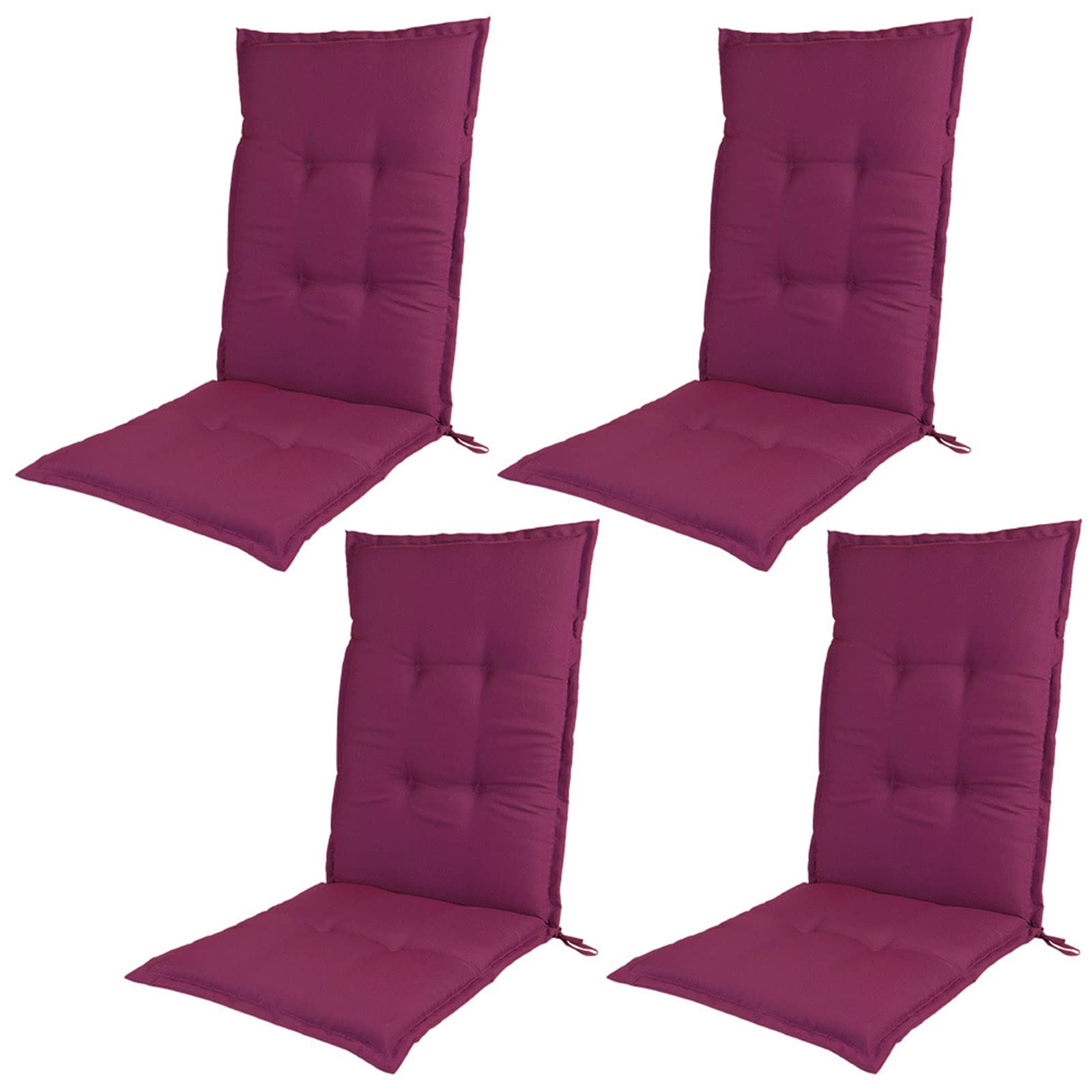 Coussin de chaise de jardin pour vos repas en terrasse et moments de détente au soleil 120 x 50cm