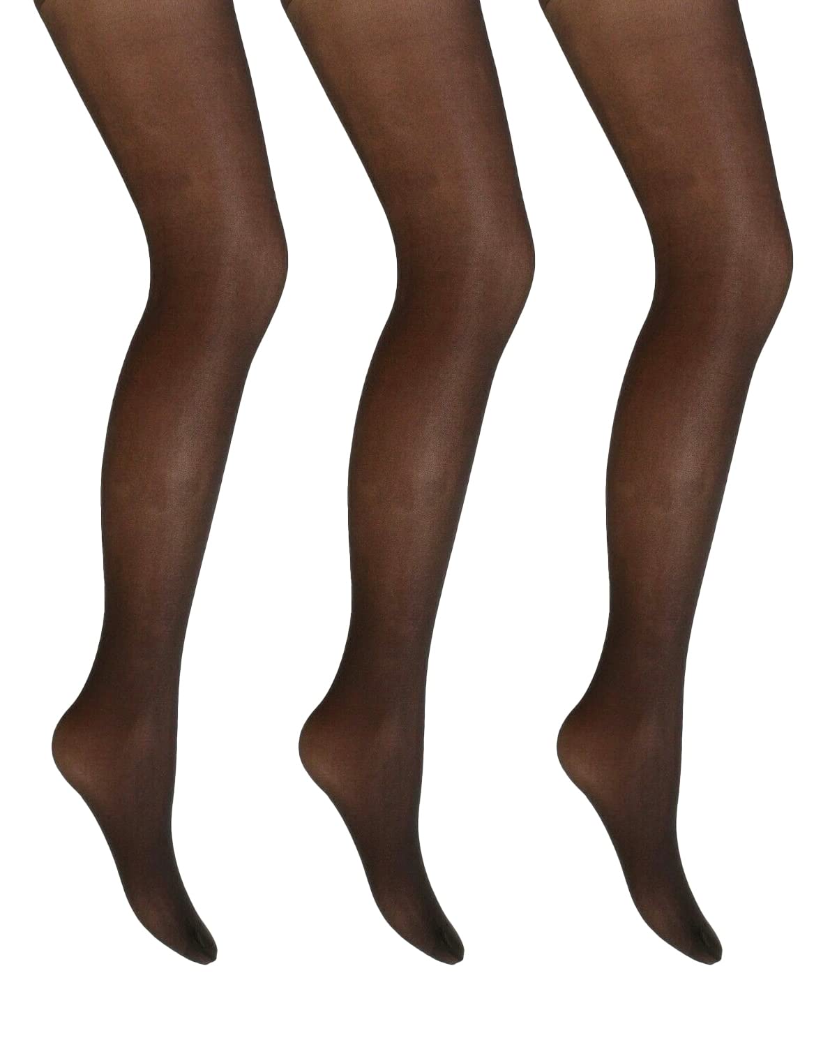 Undercover Ladies Ladder Resist Tights - Barely Black - XL