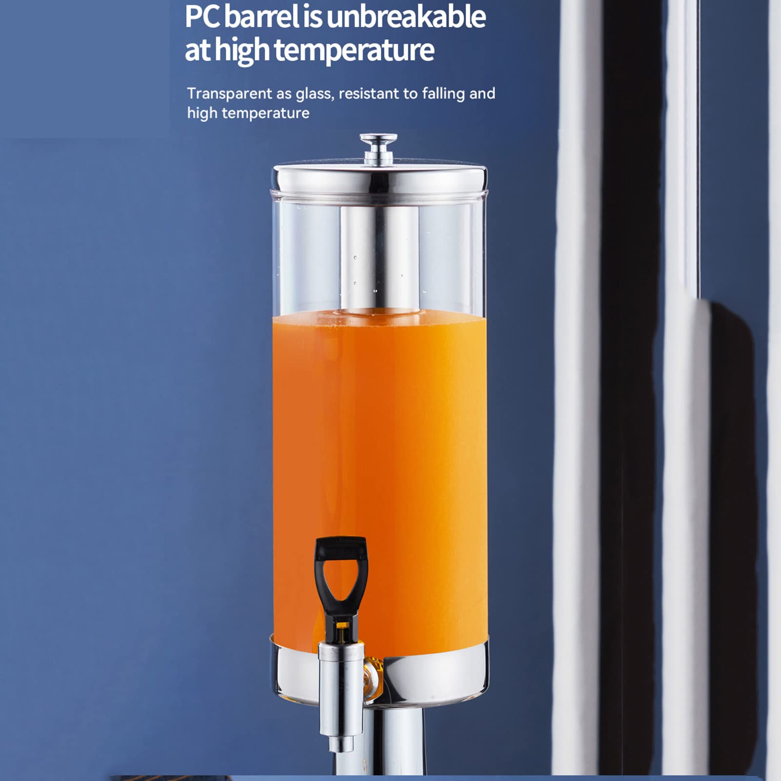 3L/6L In Acciaio Inox Singolo Cilindro Due Cilindri Buffet Bevanda Macchina Doppio Rubinetto Distributore di Bevande Succo Macchina,6L