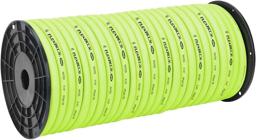 Flexzilla Pro Water Hose, Bulk Plastic Spool, 5/8 in. x 250 ft., Heavy Duty, Lightweight, ZillaGreen - HFZ58250YW - Thumbnail 5