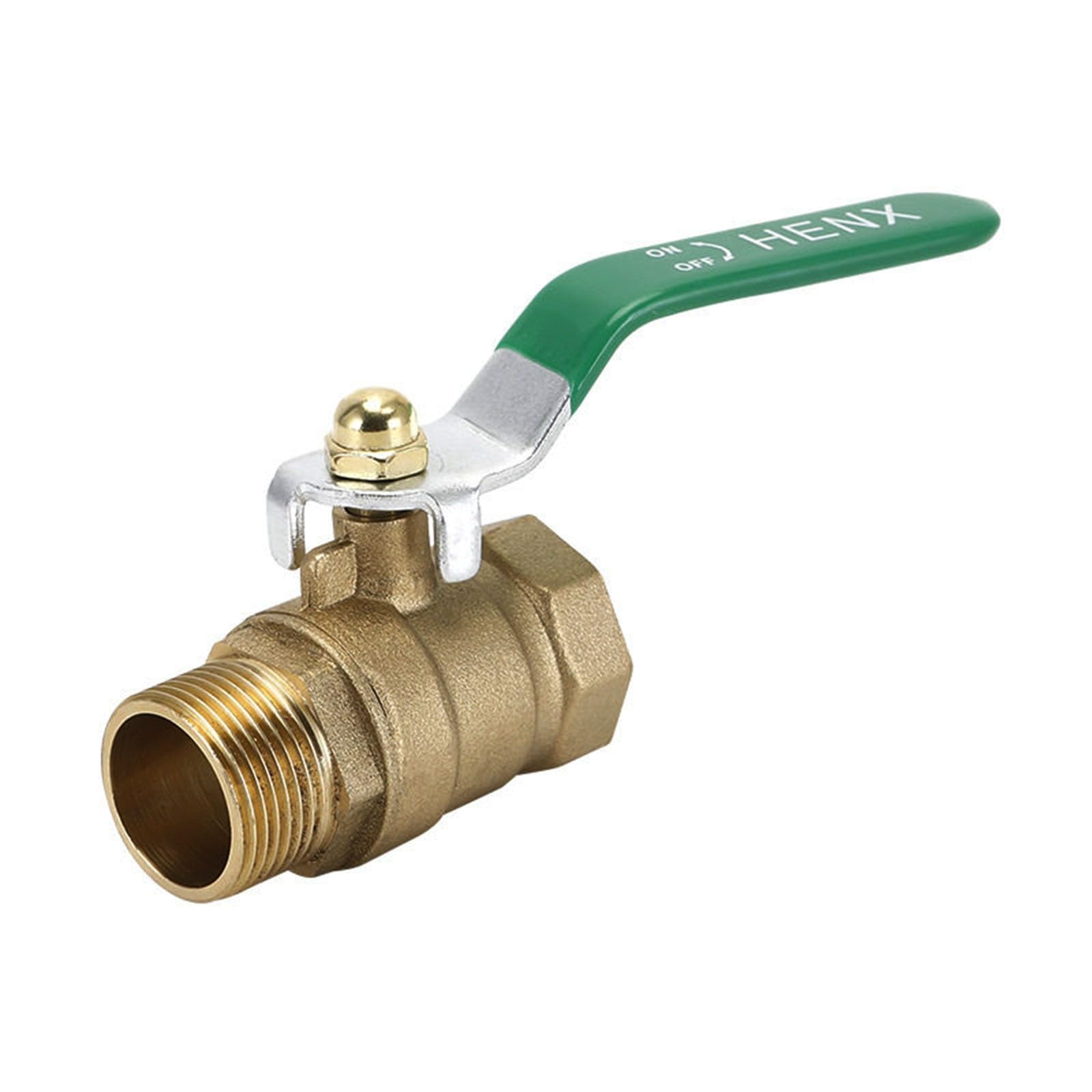 Doppia filettatura femmina, valvola a sfera in ottone.(0.75 inch)