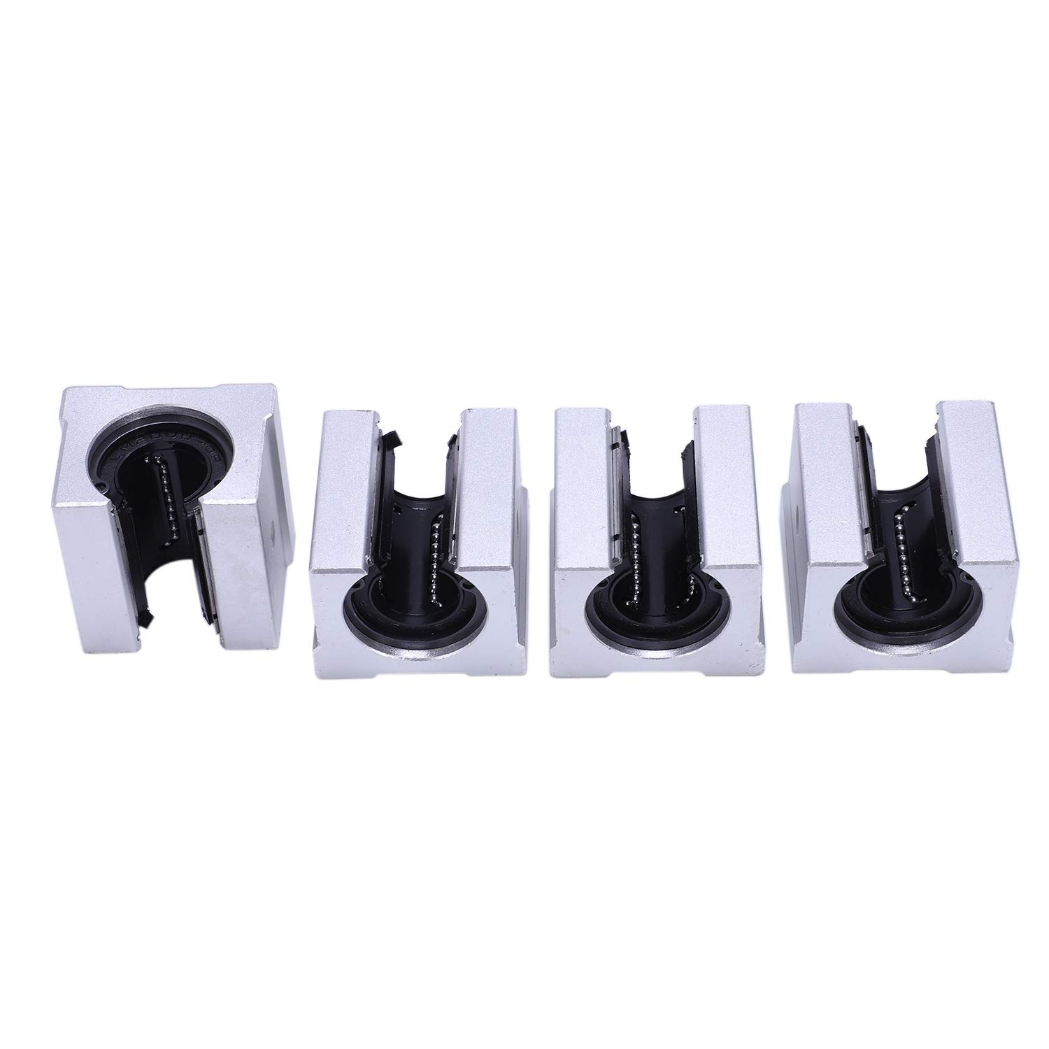 Bloc SBR20UU 20 mm mouvement linéaire fluide sans jeu lot de 4