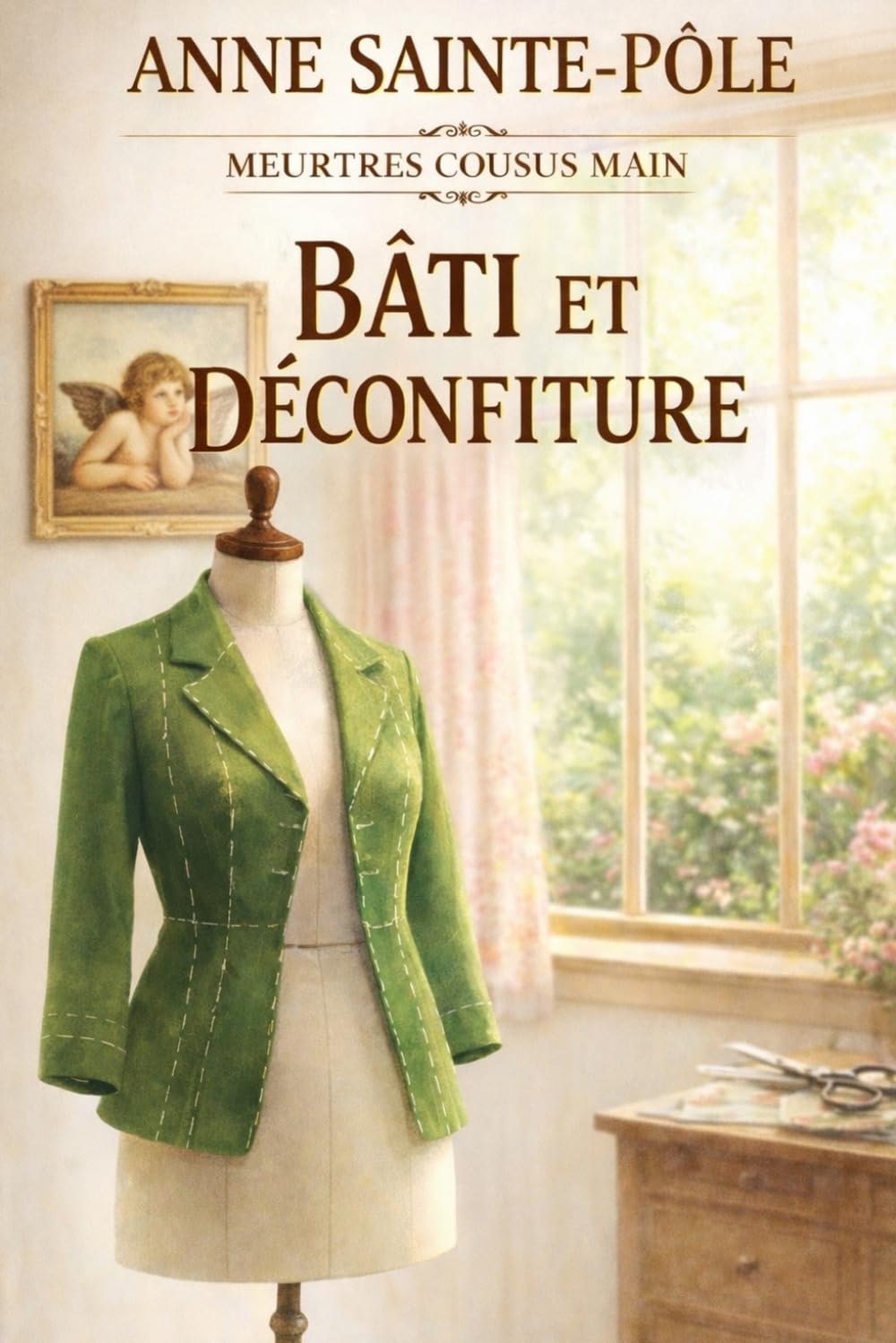 Bâti et déconfiture: Cosy Mystery à la française (Meurtres Cousus Main)