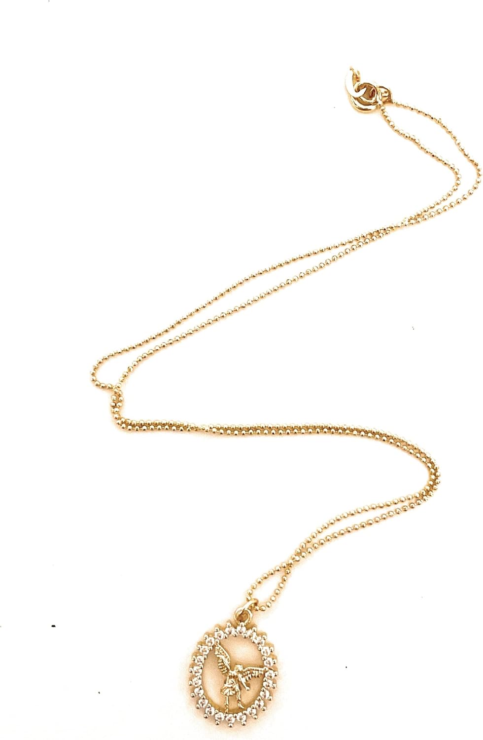 Archangel Michael Necklace, Religious Necklace, Catholic Necklace, Women Necklace, Saint Michael Necklace, Gifts for Her, Saint Michael Medal, Protection Chain - Image 2