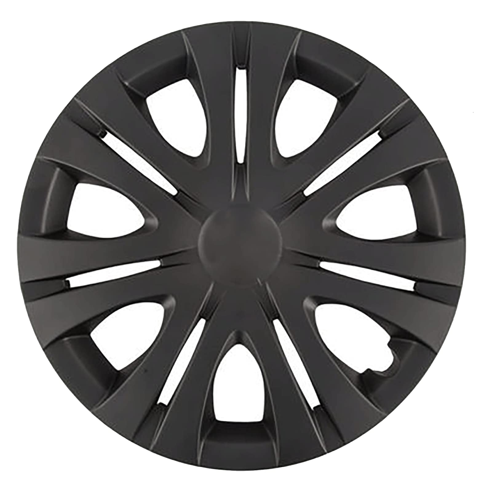 Nakładki na felgi, Pokrowiec na koło 14/15 cali, uniwersalny, dekoracyjny pokrowiec oponę, modne akcesoria zamienne(Black,15 inches)