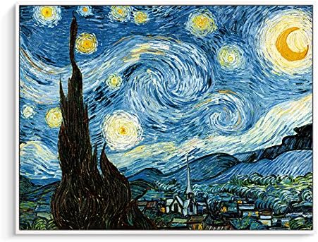images Simple Wall Painting Art Moon amazon com