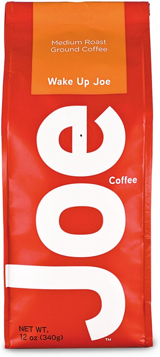 Joe Knows Coffee, Wake Up Joe, Medium Roast, Ground Coffee, 12 Ounce