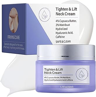 Neck Firming Cream - Best for Tightening Sagging Skin, Tighten and Lift Neck Cream, neck Moisturiser Repair Decolletage Cream, Advanced Neck Cream Moisturizing 50ML.