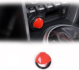WMTCNC ABS Rojo Coche Interior Control Central Embellecedor Decorativo Manija De La Puerta Interruptor Marco Accesorios para Subaru BRZ para Toyota 86 GT86 2012-2020 Decorar (Color : 9)