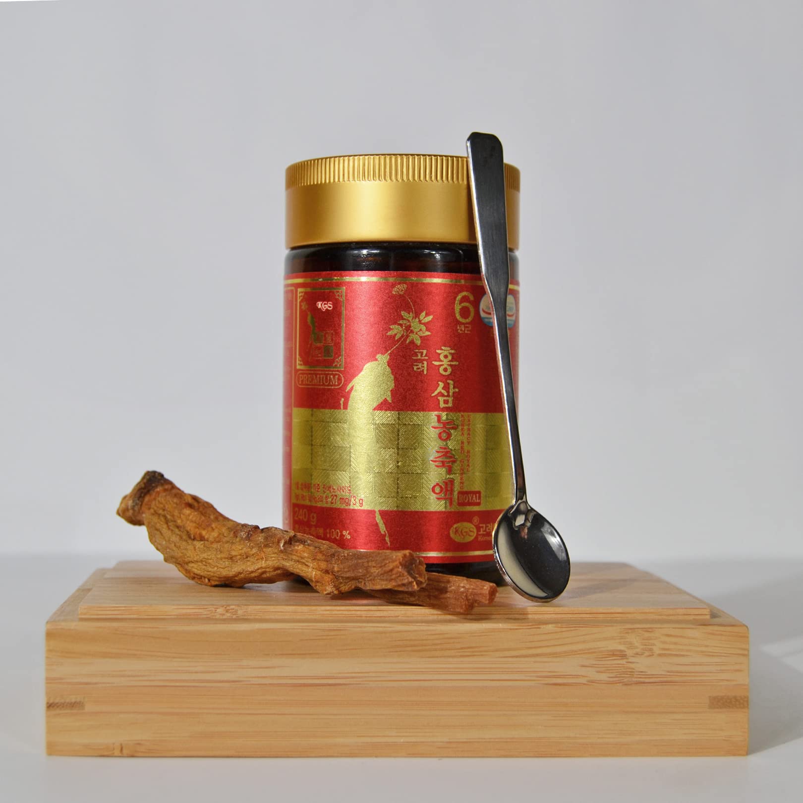 Ginseng Rosso Coreano Estratto Molle Royal, 240g (Rg1+Rb1+Rg3 9mg/g)