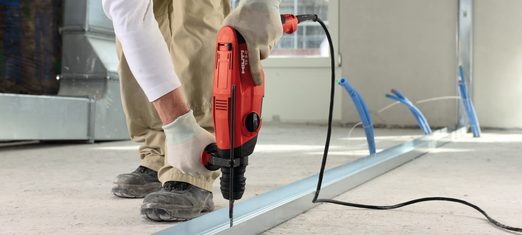 HILTI 2224211 Set mit 6 Spiralbohrern M1 für TE-C SDS Plus (1x5/12, 2x6/17, 1x8/17, 1x10/17, 1x12/17. Zubehör für Schraubbohrmaschine)