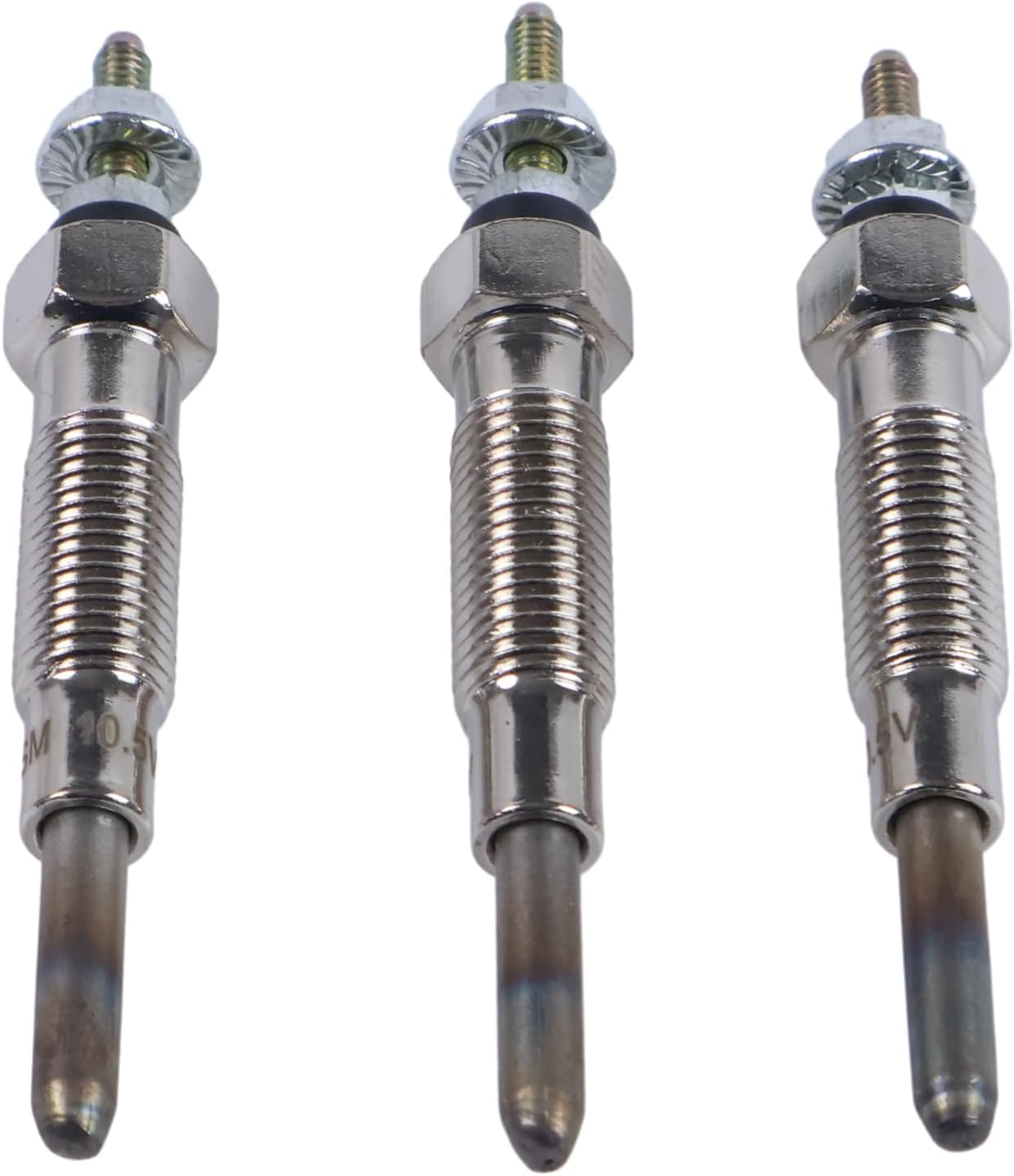 3PCS Glow Plug 32A6603102 32A66-03102 32A66-03101 Compatible with Mahindra 3016 Gear 3016 HST Max 22 HST Max 28 XL HST Max 28 XL Gear Max 24 Max 26 XL Gear Max 26 XL Gear 1526 Gear 4WD