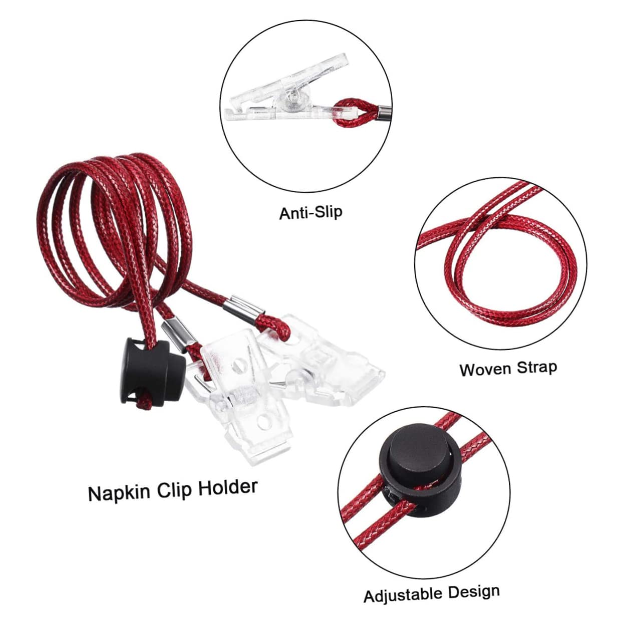 3 Sätze à 15 Stk Papierhandtücher Serviettenhalter Für Papierservietten Clip Lätzchenhalter Kleid Gewebe Haarschmuck Ältere Einstellbar
