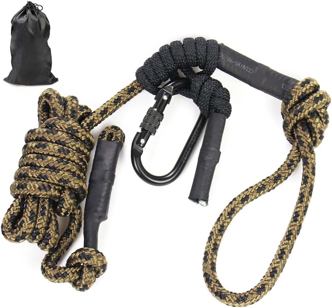 Huntury Treestand Safety Rope, Linemans Rope for Hunting