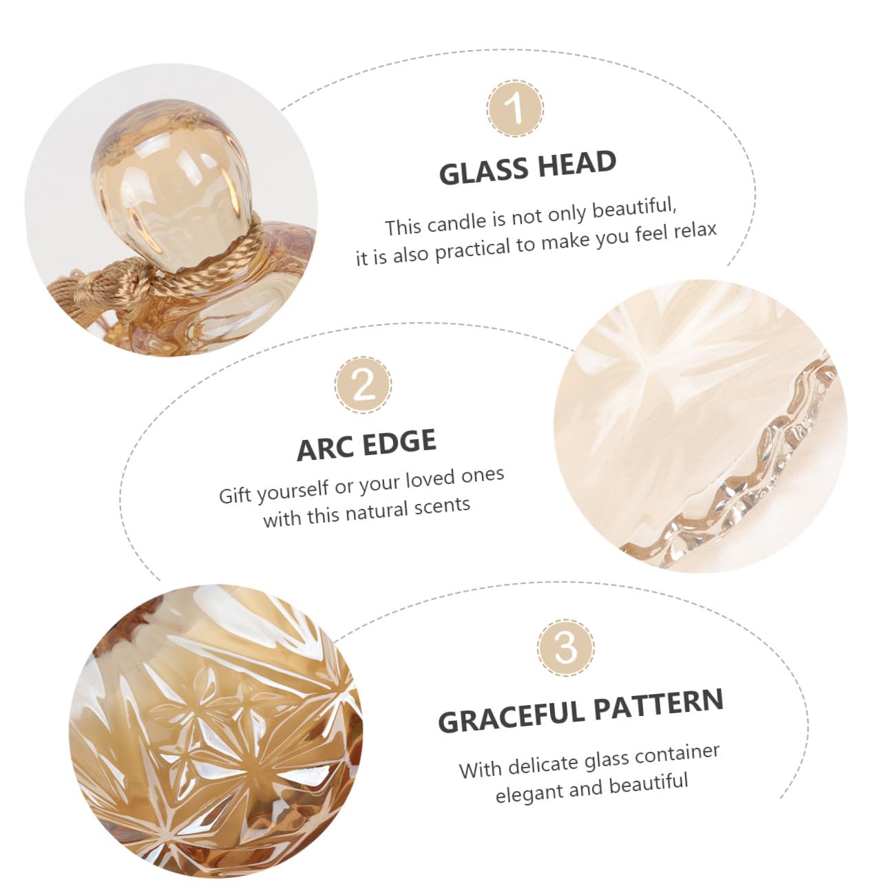 Velas Aromáticas de Cera Natural para Habitaciones Aromaterapia y Ambiente Romántico, Cera Elegante y Decorativa para Interior
