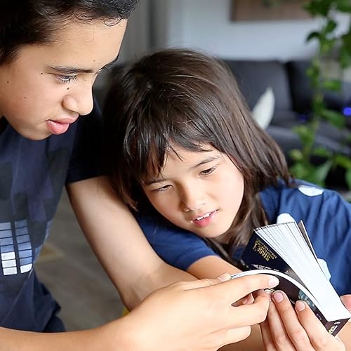 Miniatura 4 de The Apollo 11 Flipbook Edition - 2 Flipbooks con 12 animaciones con el primer aterrizaje lunar de la NASA - Emocionante juego educativo - con cohete