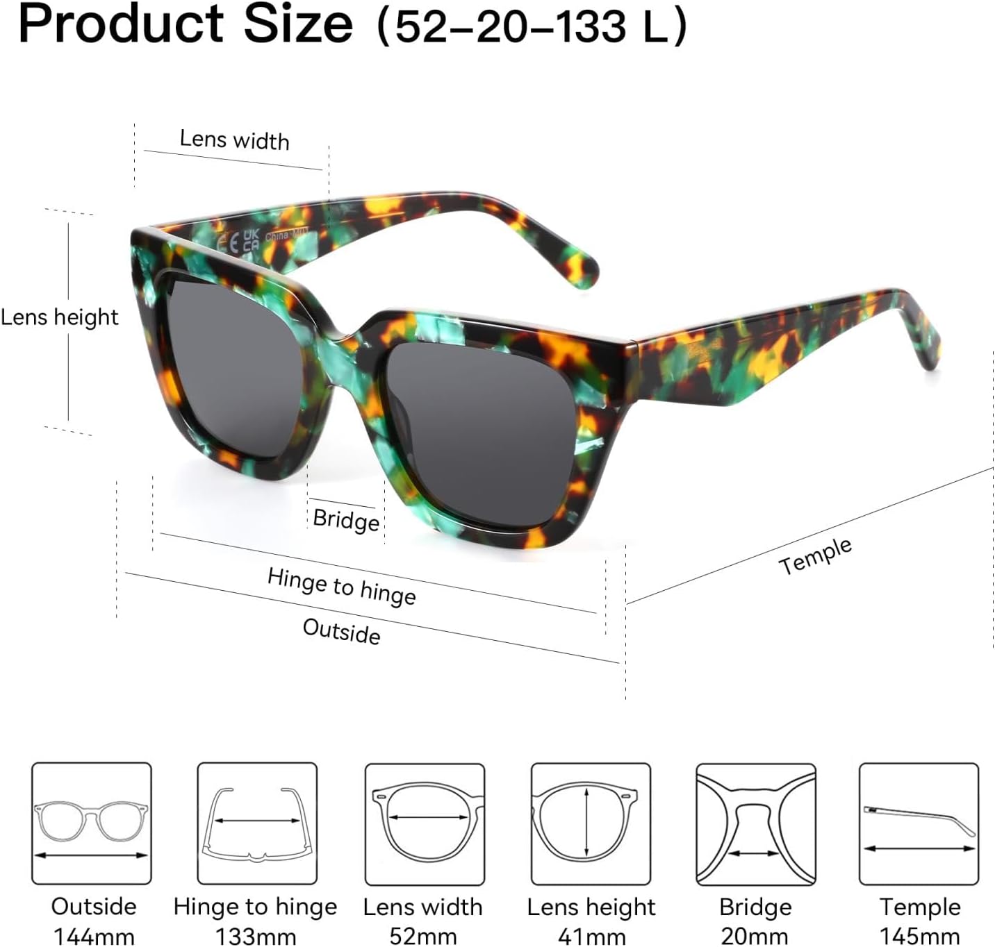 Women's Fashion Sunglasses Uv Protection