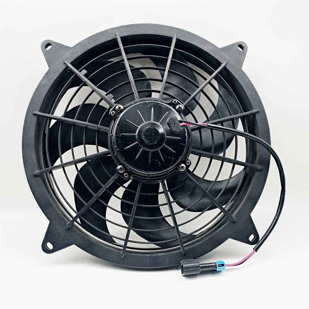 12,7 cm (5 Zoll) DC 12 V 7 Flügeln DC bürstenloser Lüftermotor Gehäuse Kühler Lüfter Kühler (12 V)