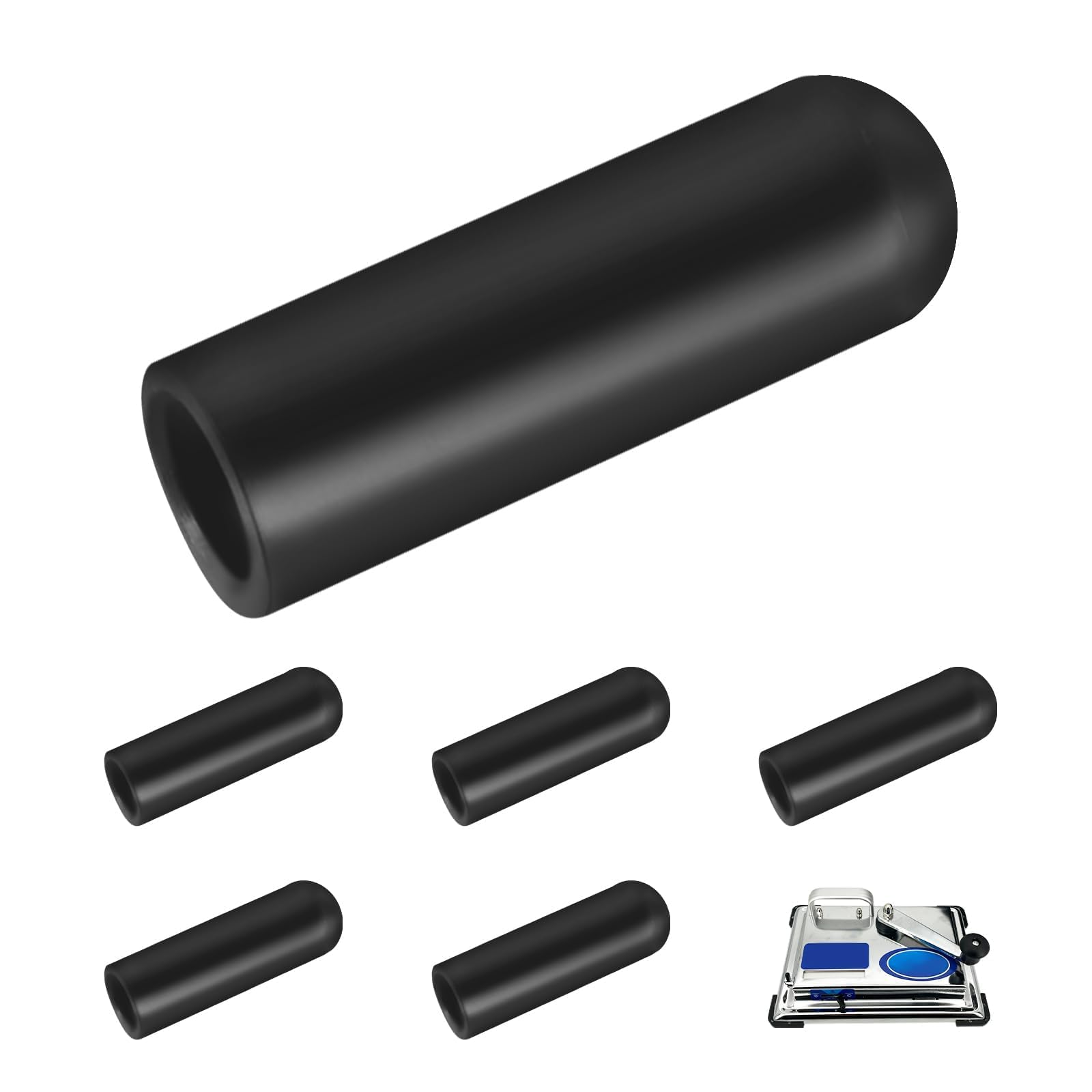 OCB Mikromatic Replacement Rubber Caps for OCB Mikromatic Cigarette Tubing  Machine for Top-o-Matic Cigarette Machine and Cigarette Machine, Rubber  Caps for Parts of 6 : Amazon.com.be: Health & Personal Care