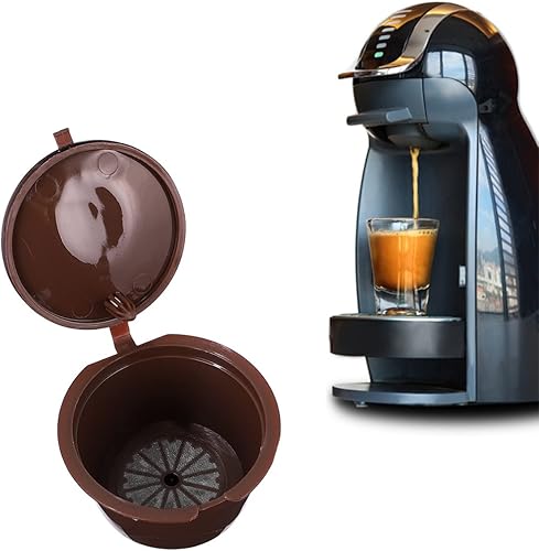 Miniatura 5 de Filtros de café de acero inoxidable 1 juego de s con cepillo cuchara s taza red reciclable s herramientas para la tienda casera compatible con
