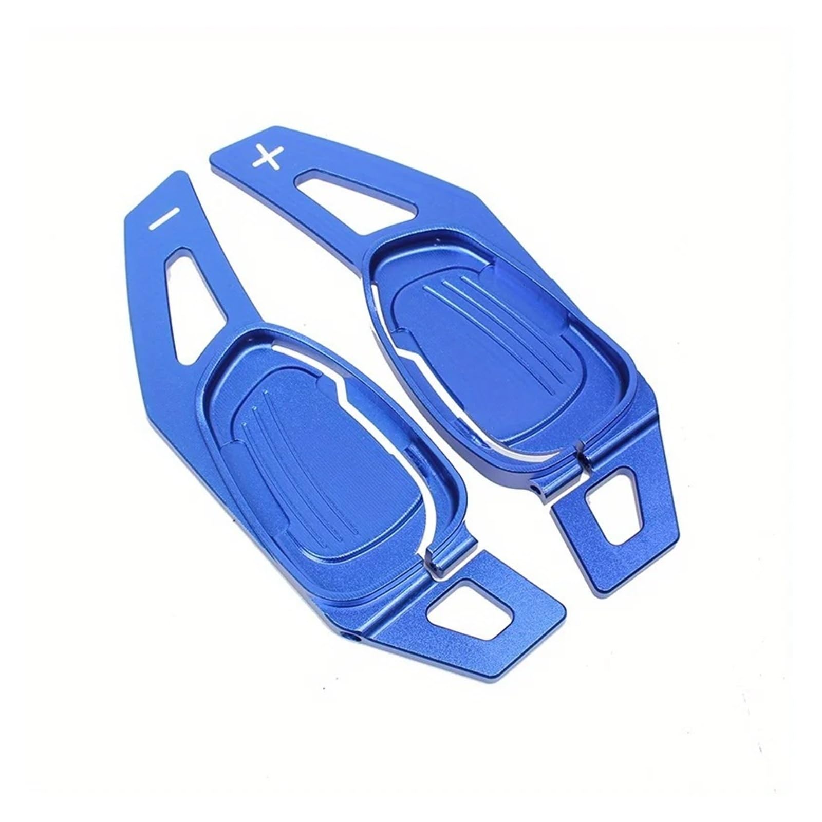 Plmnhss Blue Car Steering Wheel Shift Paddle Blade For Cupra For Ateca For Formentor For Leon 2021 2022 2023 Car Steering Wheel Shift Paddle Gear Paddles