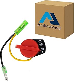 ON OFF Engine Stop Switch Fit for HONDA GX120 GX160 GX200 GX240 GX270 GX340 GX390 Engines, 36100-ZE1-015 Switch