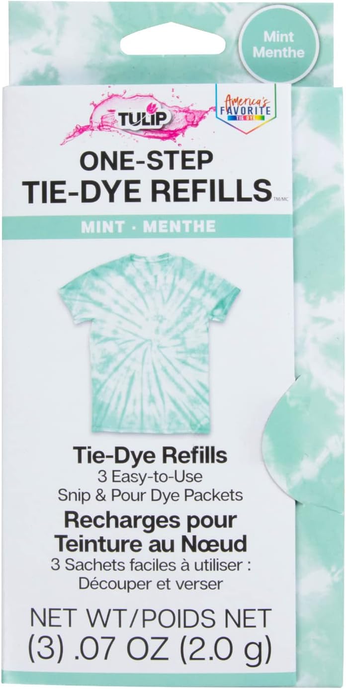 Tulip One-Step Tie-Dye Kit Dye Refill Packs, Mint