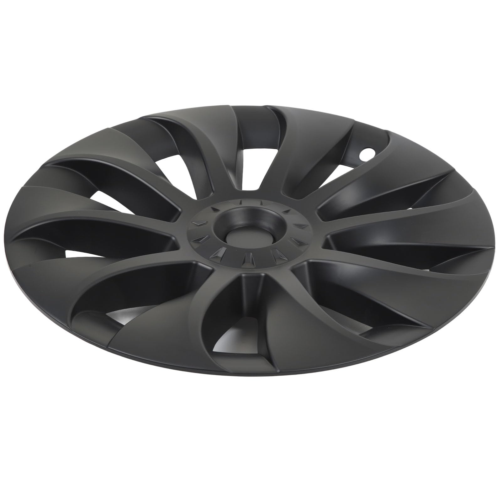 PUSOKEI Kołpak 20 Cali Matowa Czerń, 4 Sztuki, do Felg | ABS Wheel Rim Hubcap Cover, Scratch Resistant, for 20in Wheels