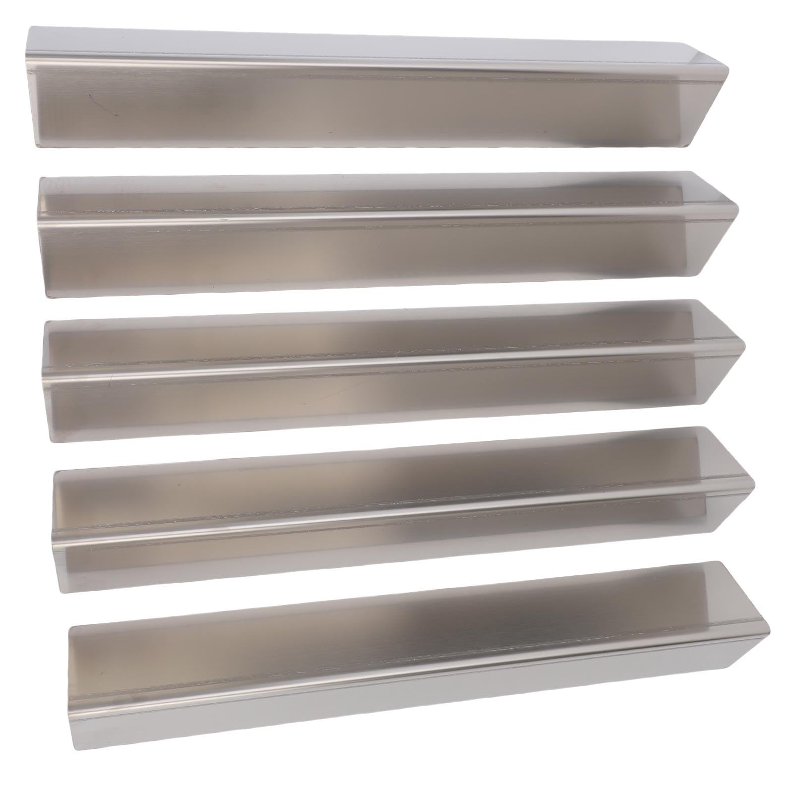 Juego de Barras de Sabor a Parrilla de Acero Inoxidable 304, Reemplazo de Placa de Calor de Ajuste Preciso para Parrillas E310 S310, 5 Piezas, Fácil Instalación para Cocineros Domésticos