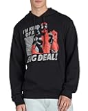 Marvel Deadpool Hoodie Mens Im Kind Of A Big Deal Long Sleeve Pullover