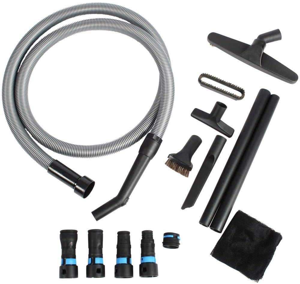 Cen-Tec Systems 95259 Quick Click 3M Hose For Home And Shop Vacuums With Power Tool Adaptor Set For Dust Collection And Clean-Up Tools