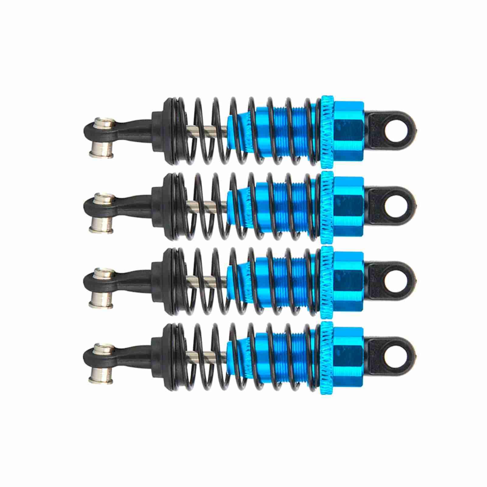 RC Aluminum Shock Dampers Upgrade Suspension for WLtoys A949 A969 A979 K929 1/18 Model Car (Blue)