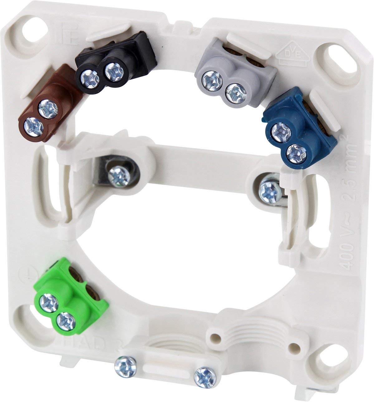 Stove Junction Box - 400 V - 80 X 80 X 24 Mm - For Surface/flush Mounting - 20 Pcs - View #12