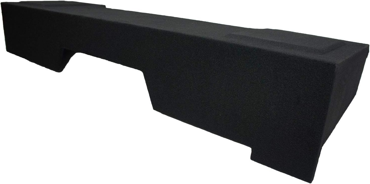Compatible with Chevy Silverado or GMC Sierra Full Size Extended Cab Truck 2007-2013 Dual 12" Subwoofer Sub Box Speaker Enclosure : Electronics