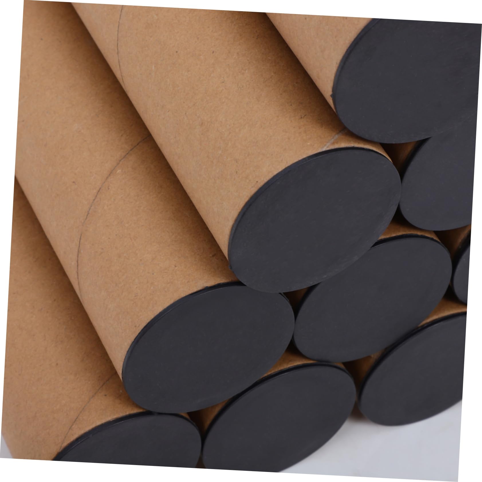 Abaodam 10 Pcs Tubes Maissage Avec Capas Plastique Tube De Cardin