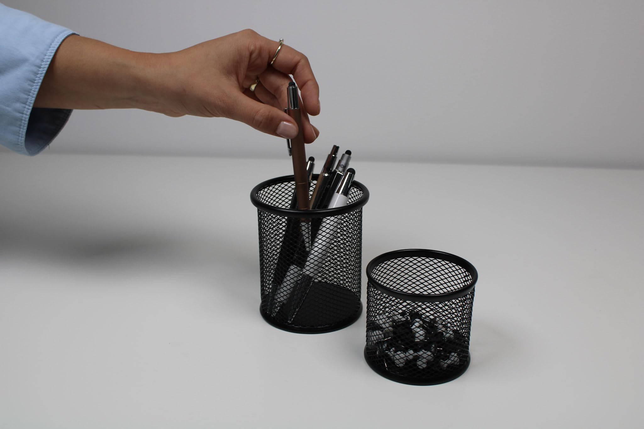 Wedo Desk Tidy Set - Black