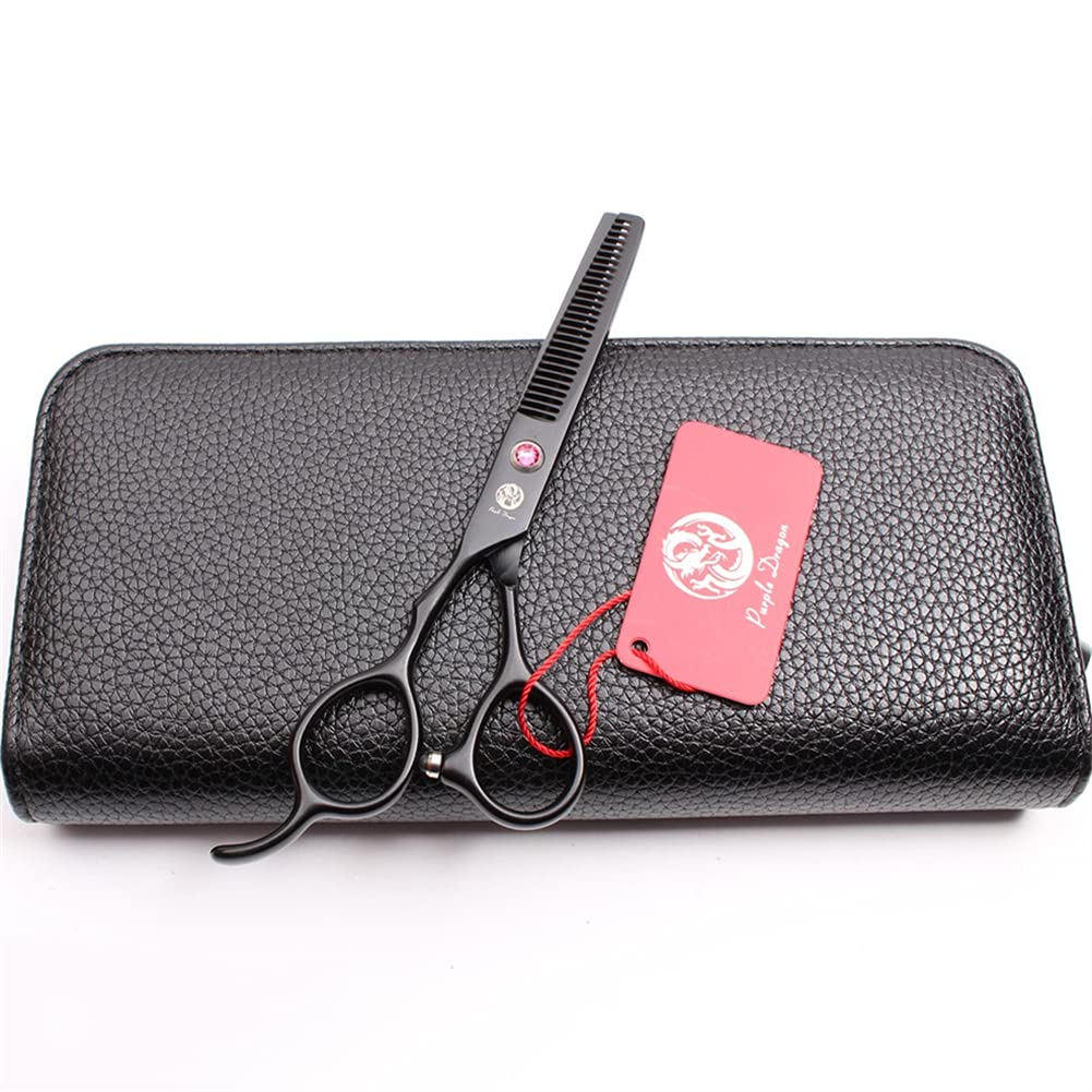Main Gauche Professionnel Coiffure Ciseaux Kit, Acier Inoxydable Haircut Ciseaux, pour Hommes Femmes Enfants Accueil Animaux Salon Barber,5.5 inch