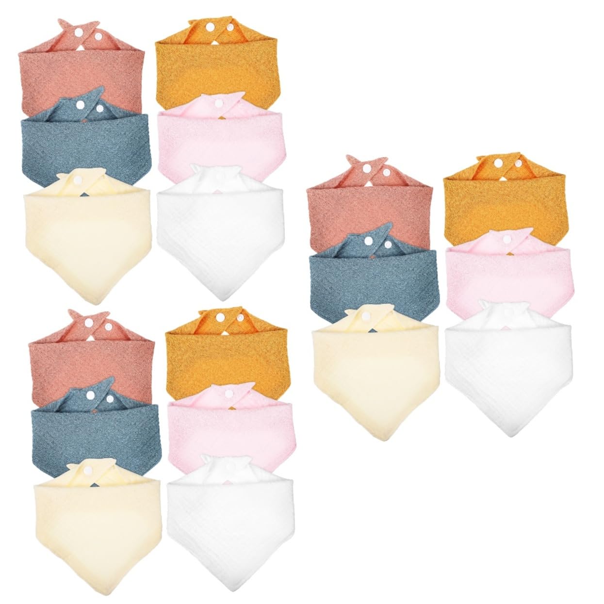 TOYANDONA 12 Stück Schutztuch Lätzchen Für Neugeborene Beißlätzchen Sabberlätzchen Dreieckslätzchen Bandanas Für Neugeborene Lätzchen Für Neugeborene Lätzchen Zum Lätzchen