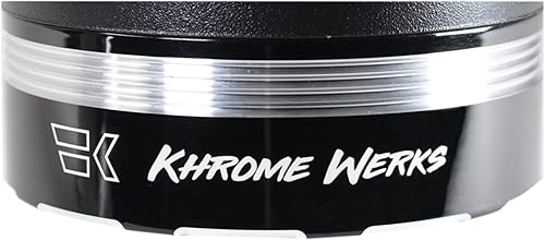 Miniatura 3 de KHROME WERKS Silenciadores sin cordones HP-Plus 1801-1453 202650 para Touring - Khrome ahumado con trazador