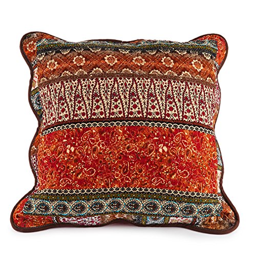 Uniamll Fundas para Almohadas y Funda para Cojines, 100% de Algodón (45x45, Rojo)