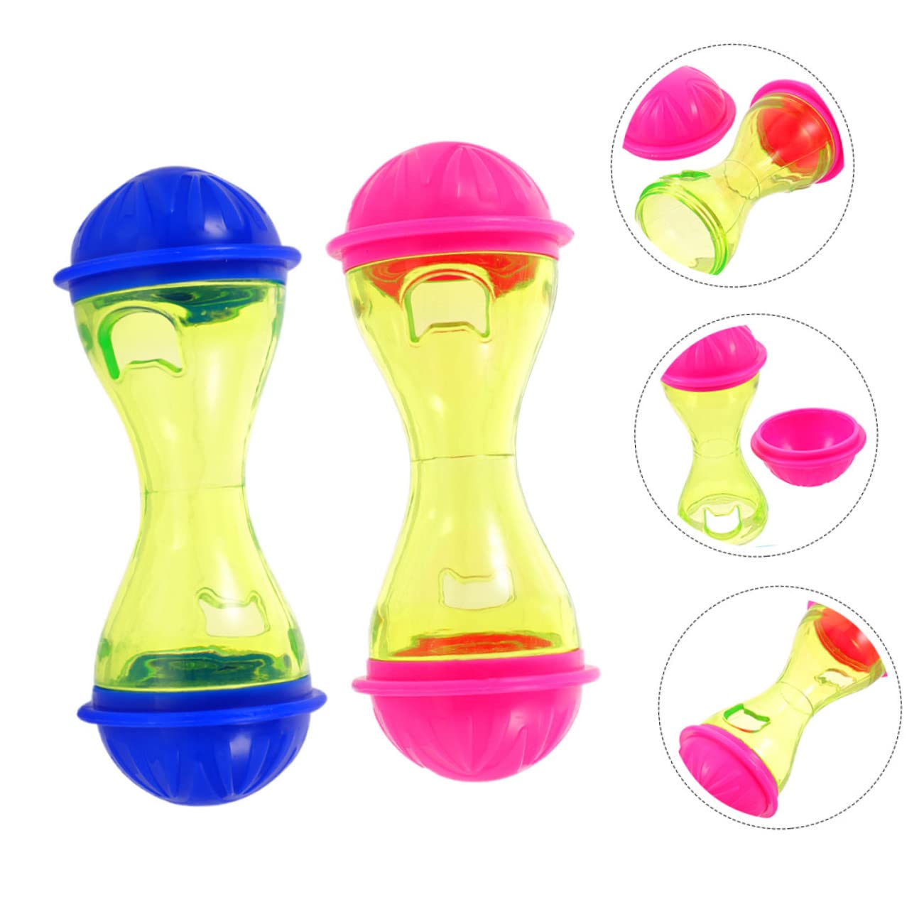 Mipcase 8piezas Juguete Interactivo para Mascotas Dispensador De Comida para Gatos y Perros para Estimulación Mental