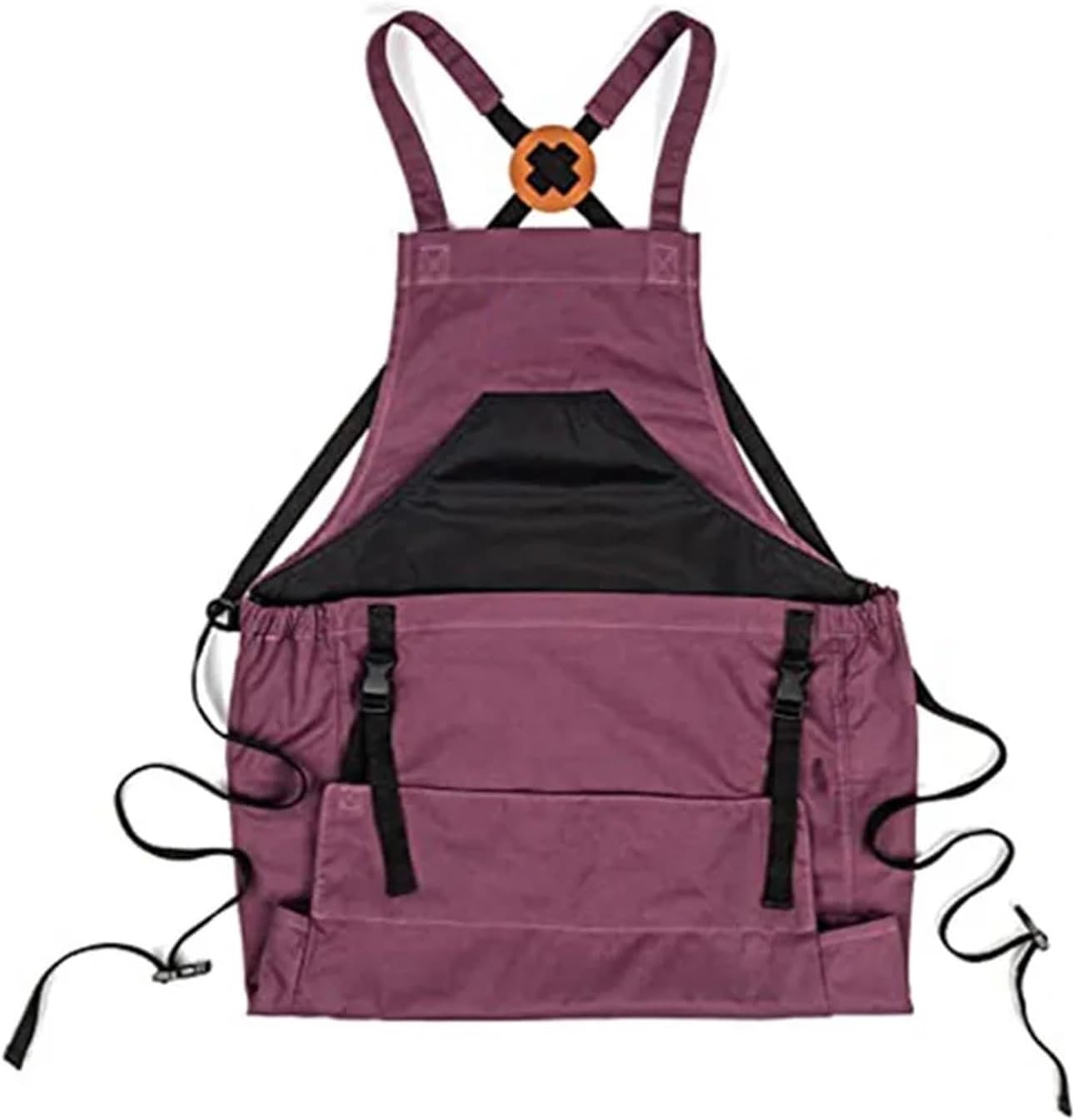 Gardening Apron Waterproof Large Pocket Oxford Cloth Garden Apron with Storage Backpack