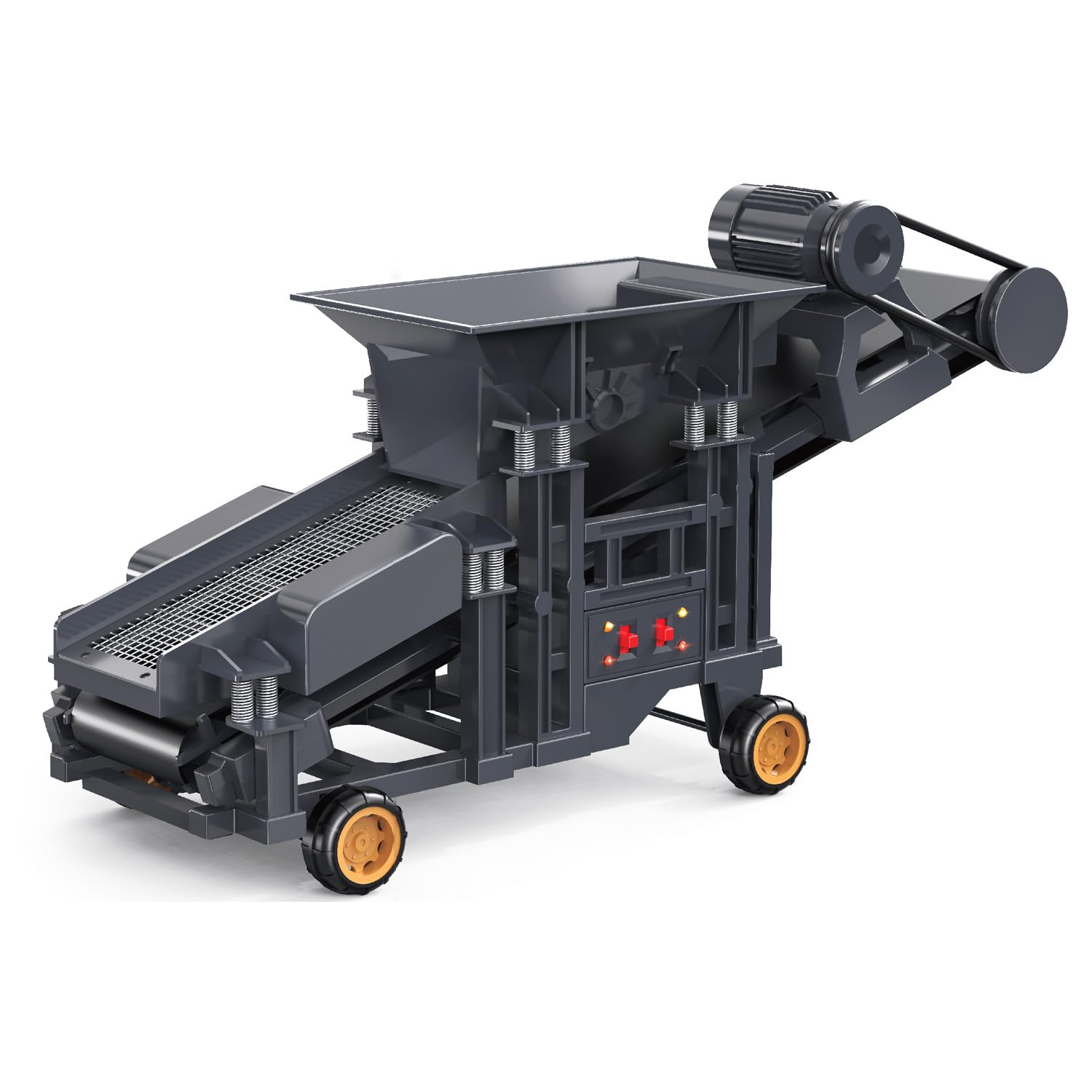 TOUCAN RC HOBBY Escavatore elettrico con telecomando 1/50 K970 LR636 PC520 RC Dump Truck modellino con luci suoni, metà metallo, livello da scrivania, regalo