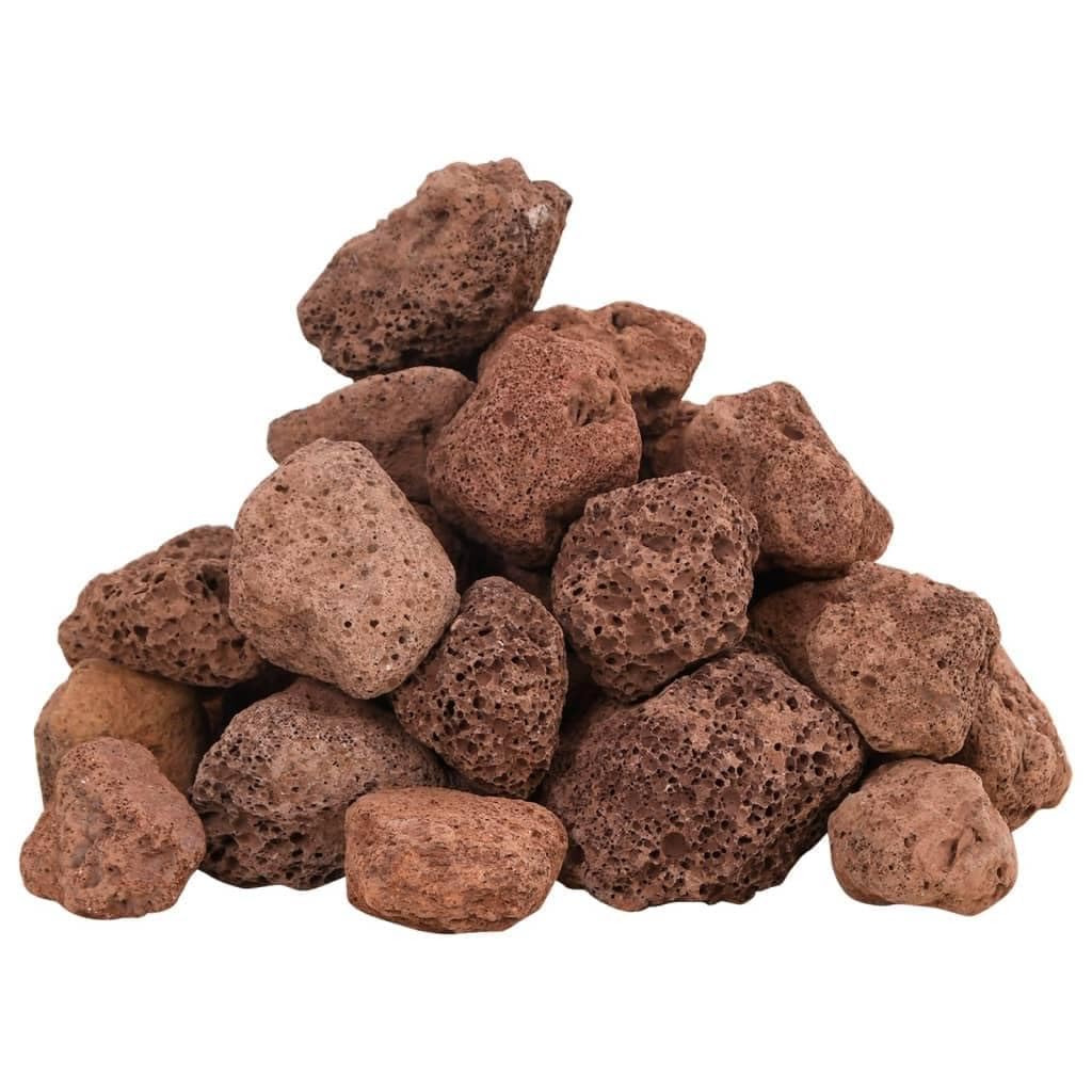 Genérico Rocas volcánicas Rojas 10 kg 3-5 cm,Producto para Mascotas y Animales,Productos para Mascotas,Productos para Peces,Decoración de acuarios,Rojo,10.8 kg,3217176