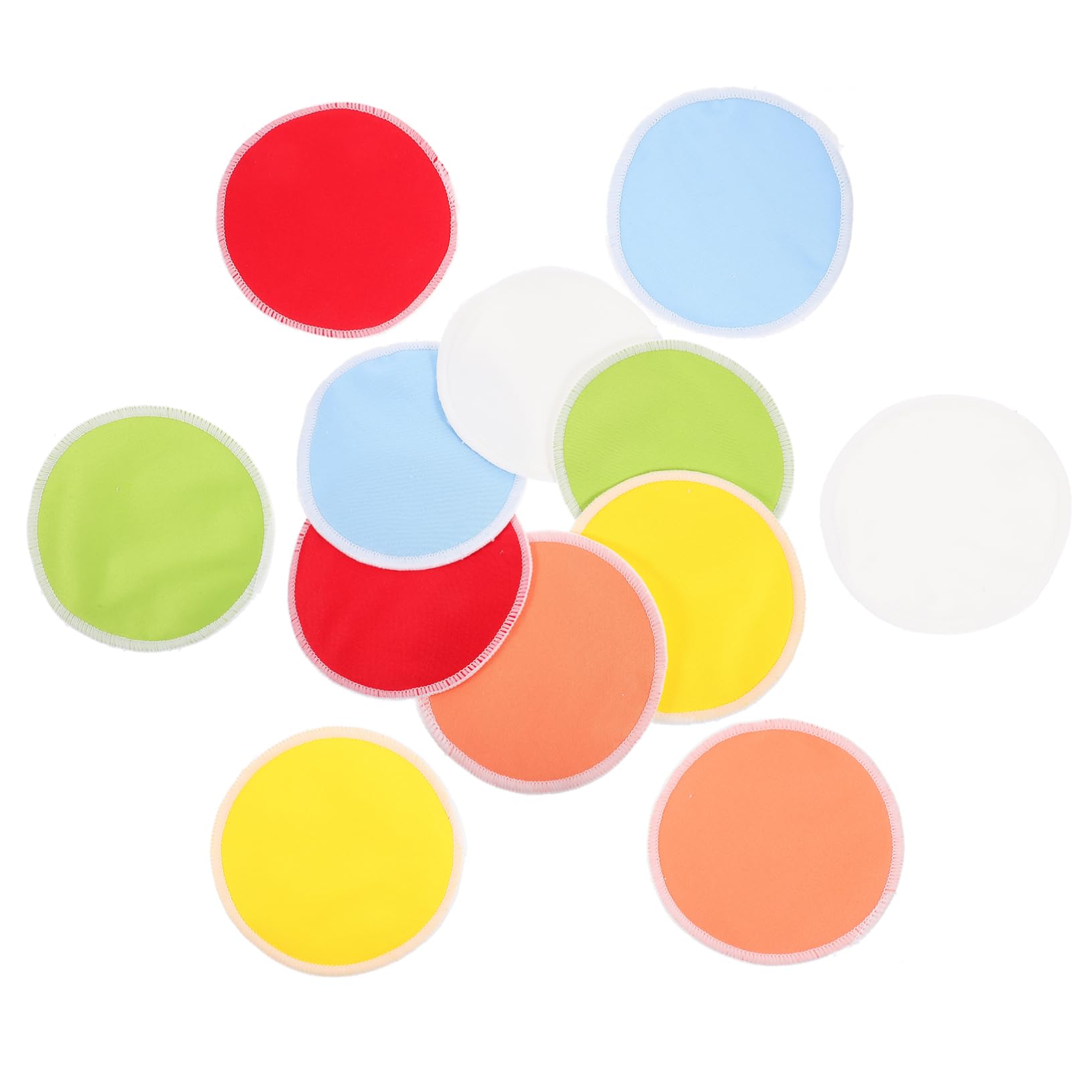 RORPOIR Maternity Breastfeeding Kit 12 Reusable Nursing Pads Washable Breathable Leakproof for Breast Pumping