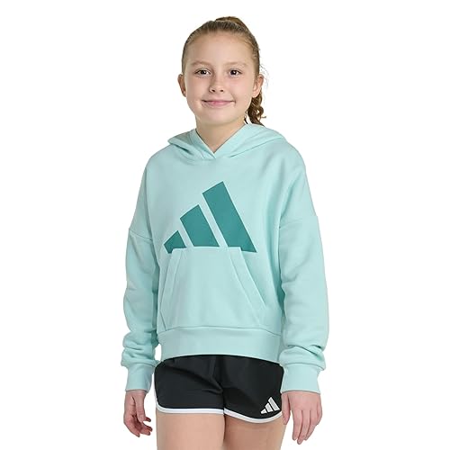 Girls' Fleece Colorblock Hooded Sweatshirt
